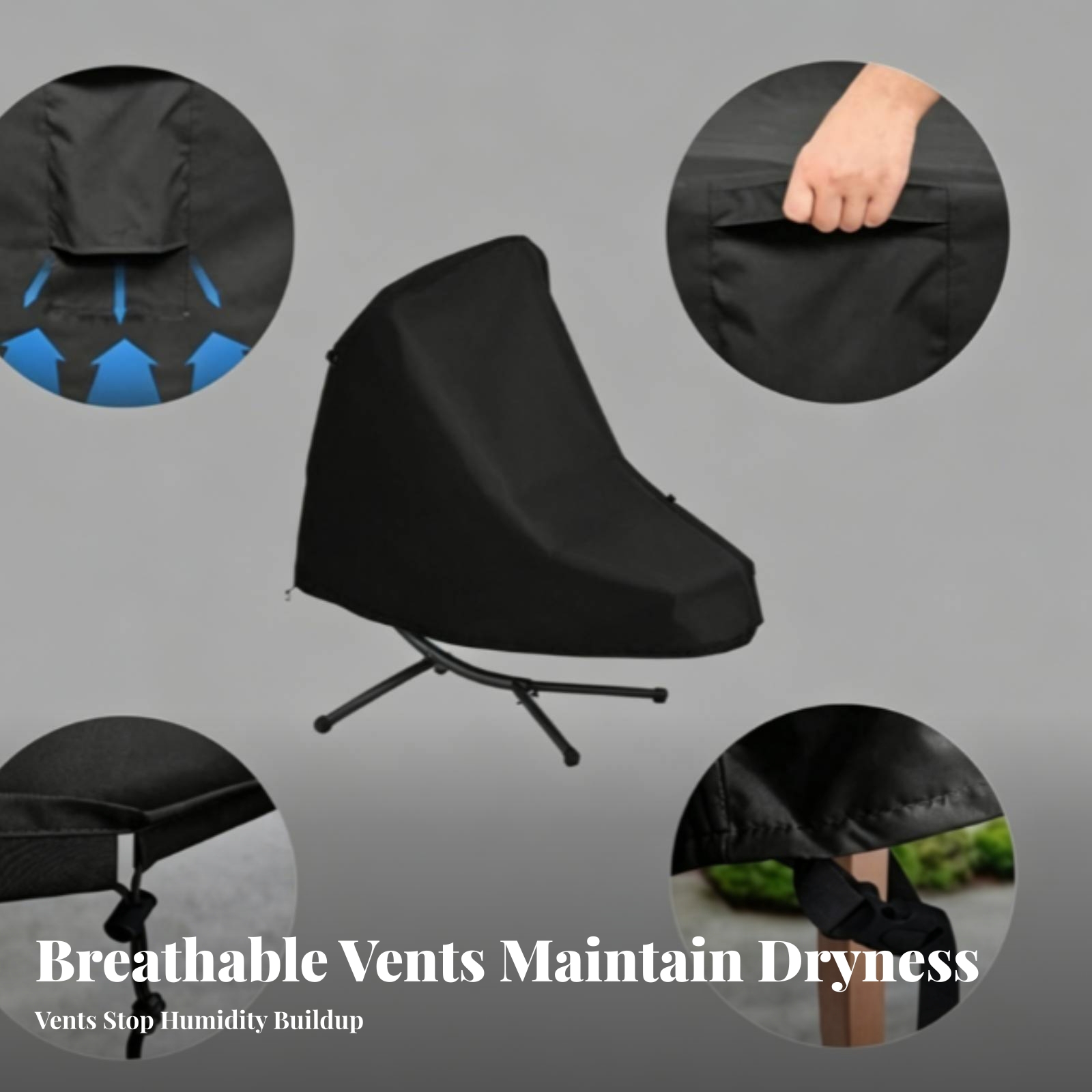 Suspended Chaise Cover Securin - Outdoor Furniture Sofa review and price