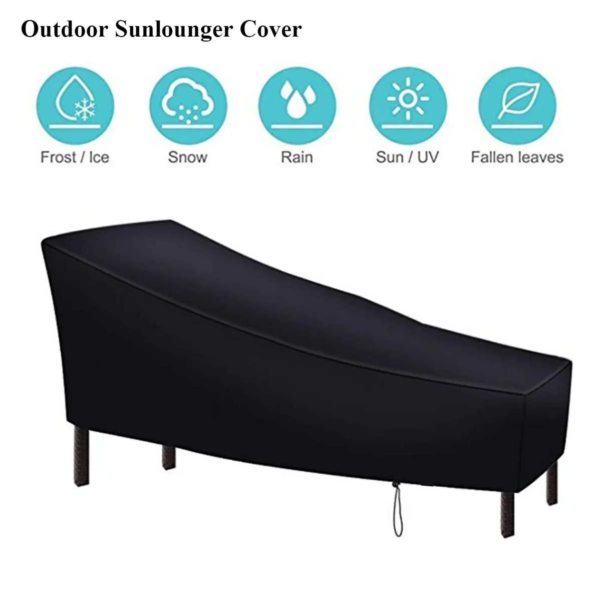 Oxford Fabric Sunlounger Cover - Outdoor Furniture Cover Waterproof review and price