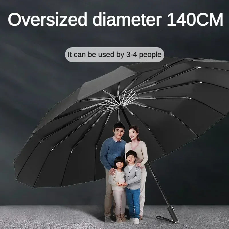 Super Large 140CM Automatic Fo - Parasol Umbrella Large review and price