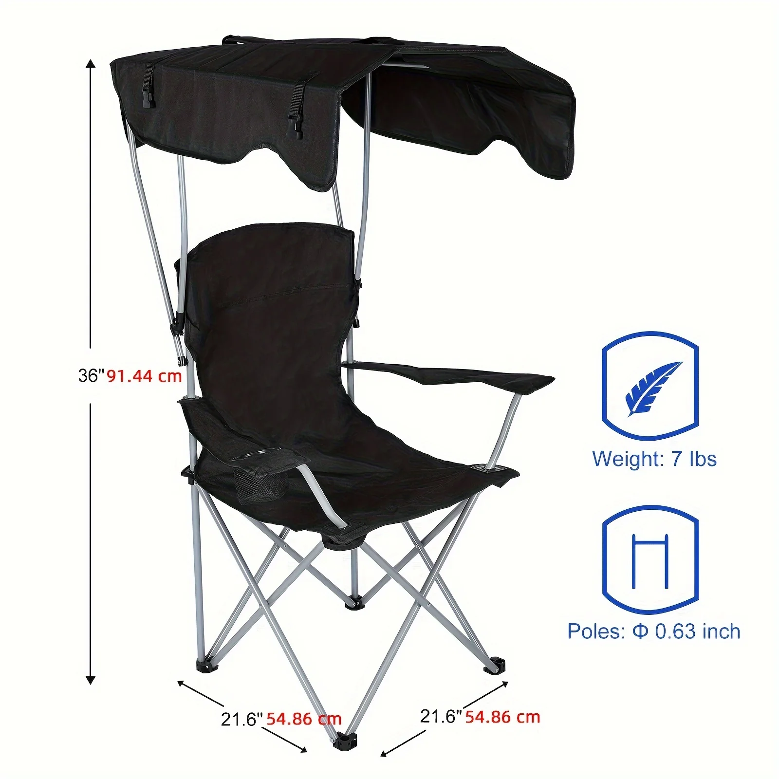 Canopy Lounge Chair with Sunsh - Outdoor Furniture Sunbrella review and price