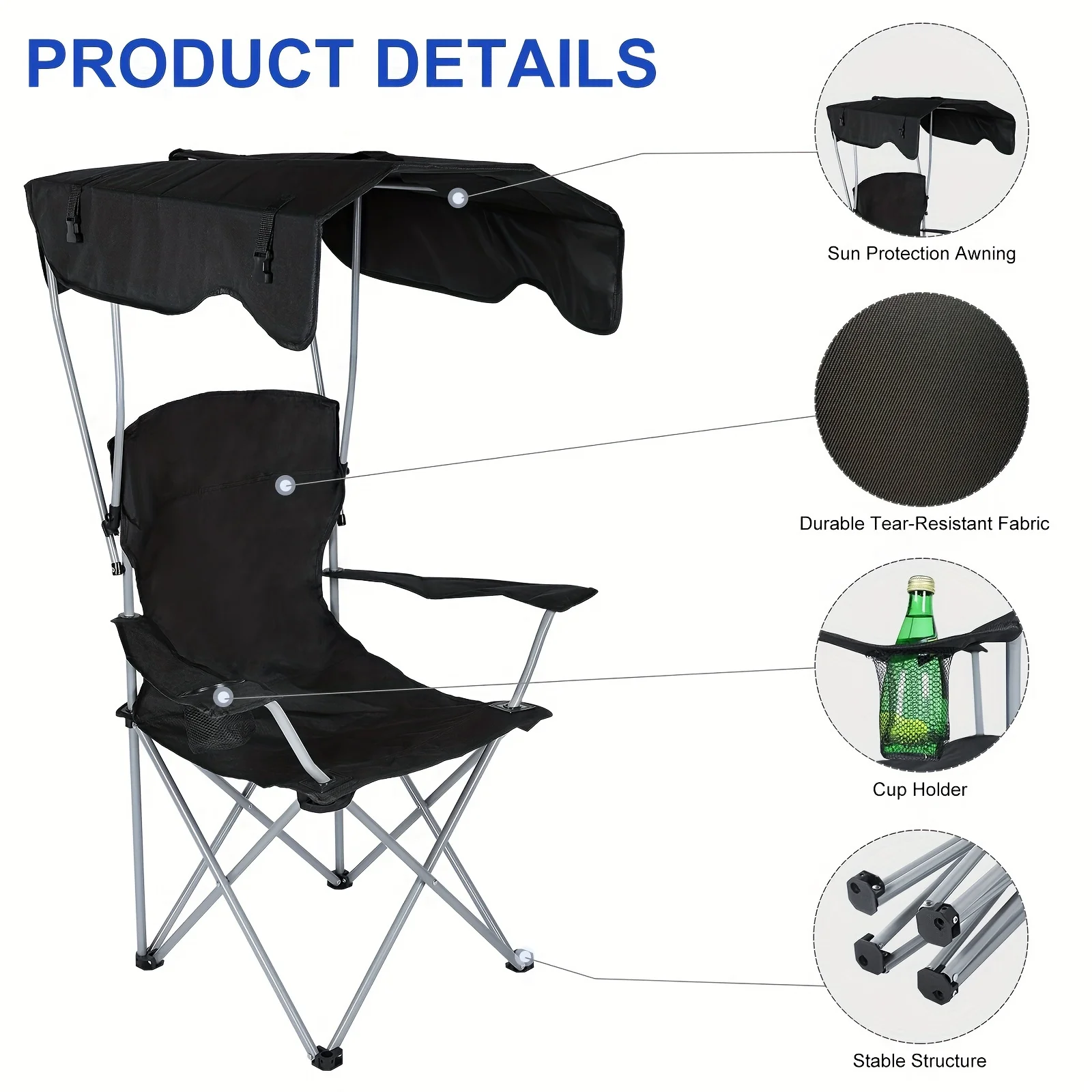 Canopy Lounge Chair with Sunsh - Outdoor Furniture Sunbrella review and price