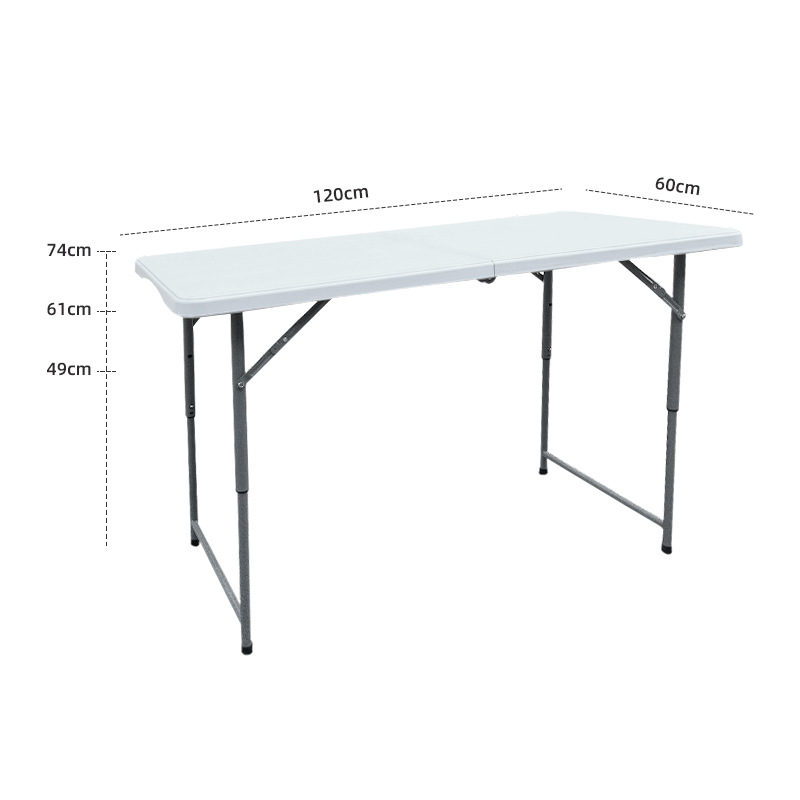 Folding table outdoor HDPE por - Outdoor Furniture Exhibition review and price