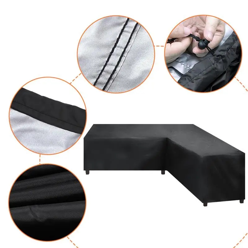 Outdoor L-shaped Furniture Cov - Outdoor Furniture Sofa review and price