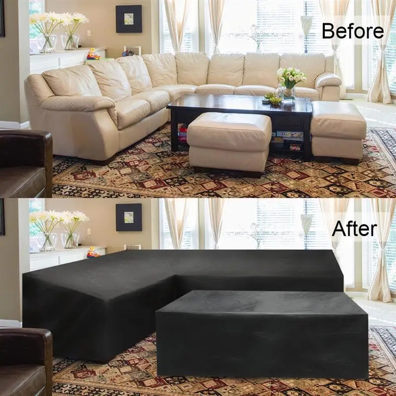 Outdoor L-shaped Furniture Cov - Outdoor Furniture Sofa review and price