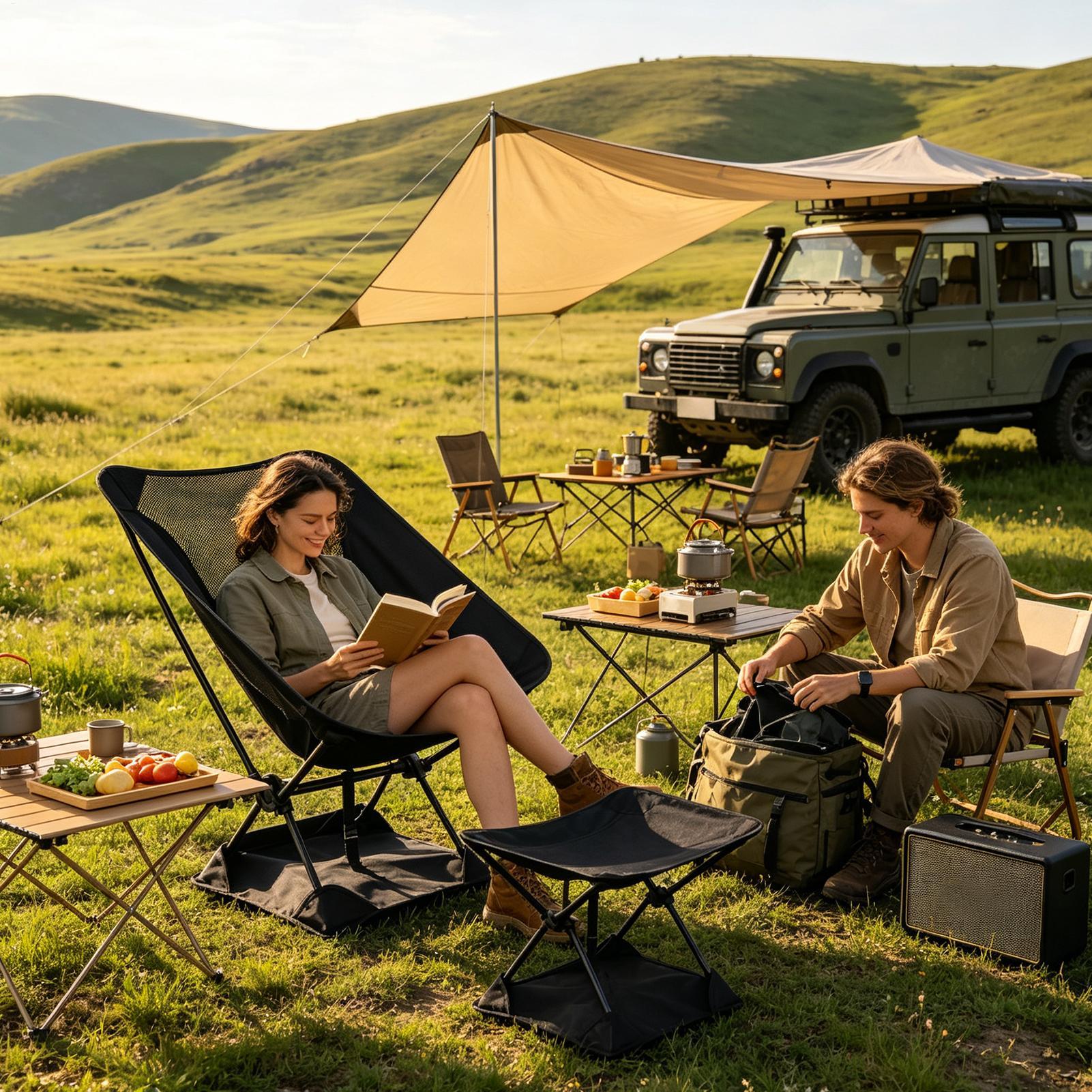 Oxford Cloth Anti-Sink Camp Ch - Outdoor Furniture Used review and price