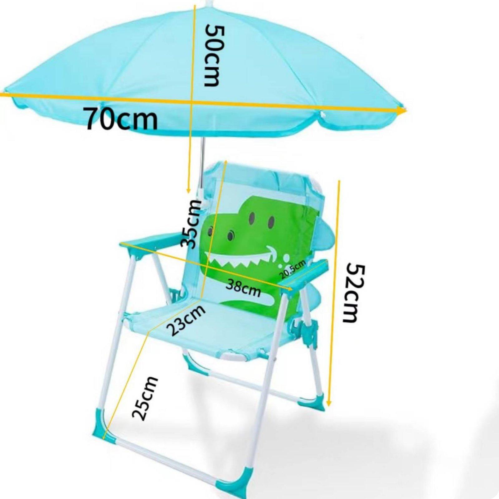 Kids Beach Chair with Umbrella - Outdoor Furniture Sunbrella review and price