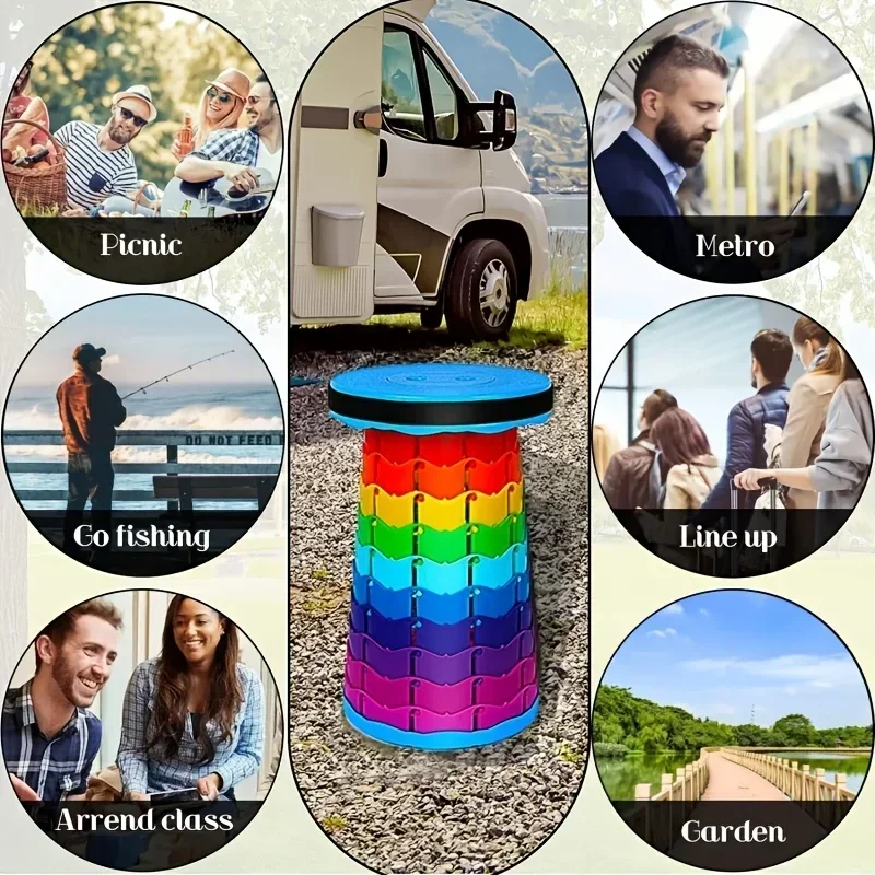 Rainbow Telescopic Camping Sto - Outdoor Furniture Designer review and price