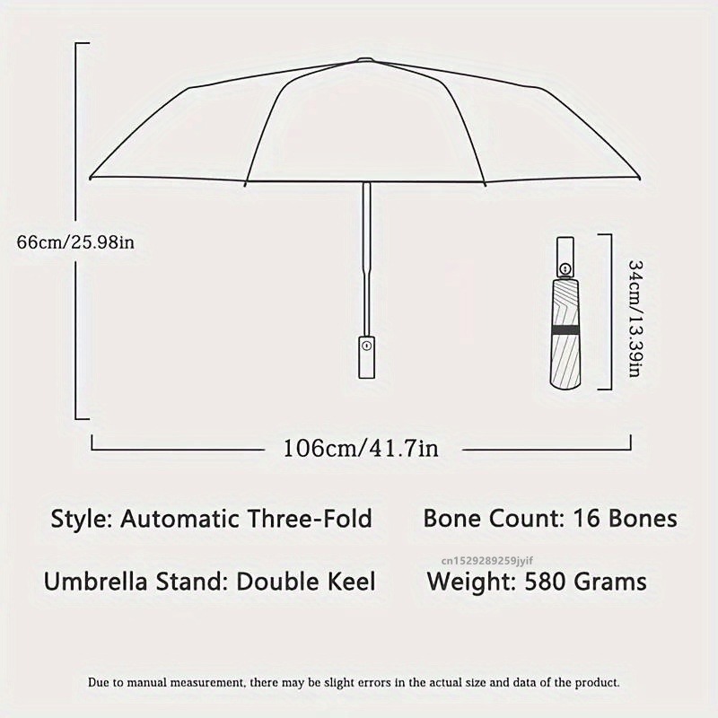 16K Double Bones Large Umbrell - Parasol Umbrella Large review and price