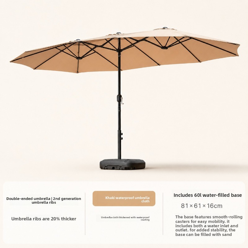 Outdoor Shade Umbrella Large C - Outdoor Furniture Sunbrella review and price