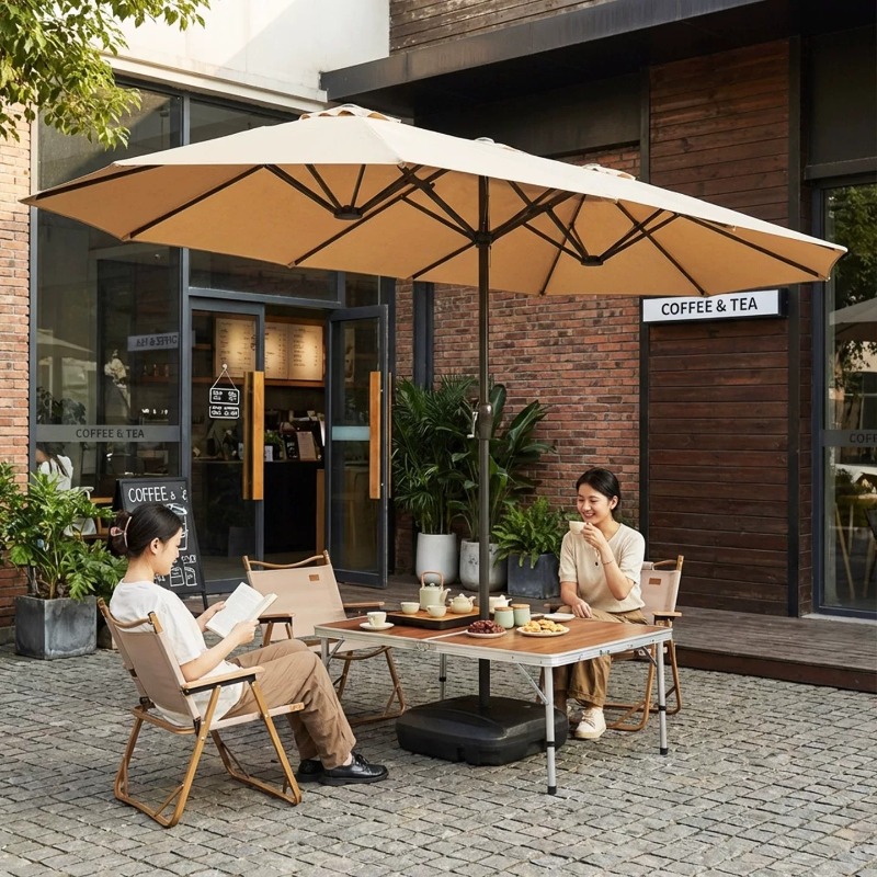 Outdoor Shade Umbrella Large C - Outdoor Furniture Sunbrella review and price