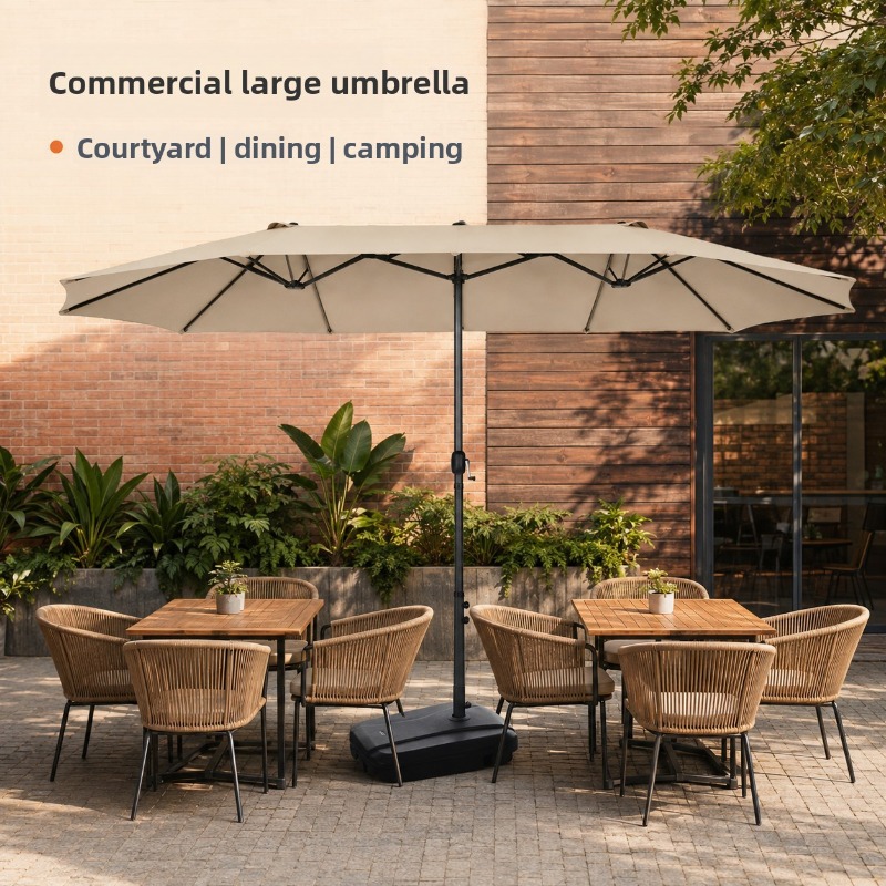 Outdoor Shade Umbrella Large C - Outdoor Furniture Sunbrella review and price