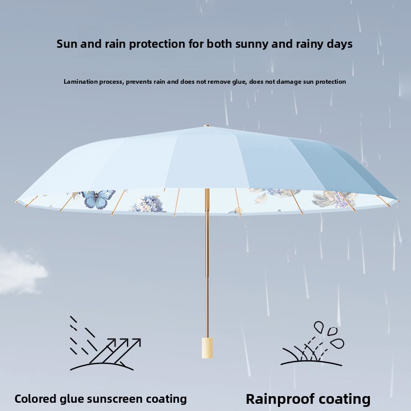Vintage 16 Ribs Umbrella Large - Parasol Umbrella Large review and price
