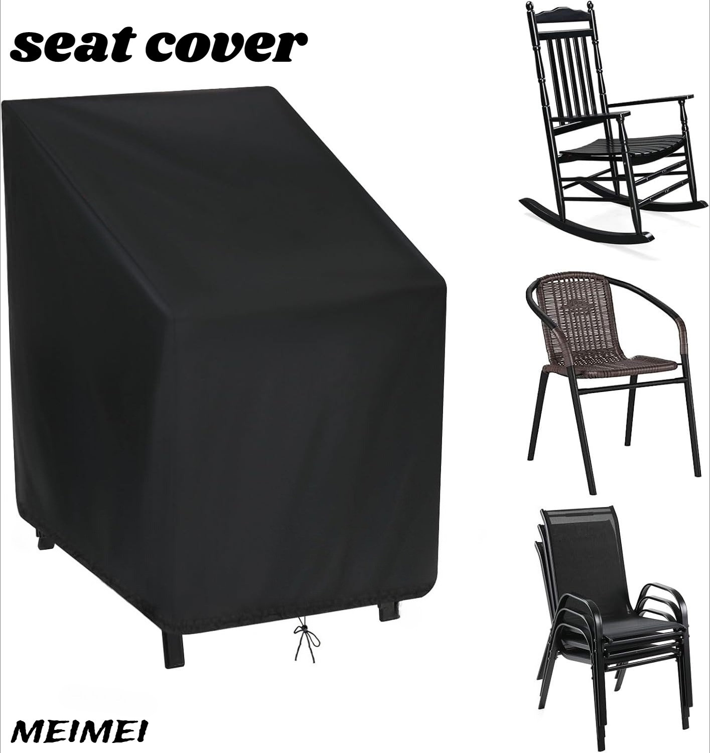 Stacked Chair Dust Cover Stora - Outdoor Furniture Sofa review and price