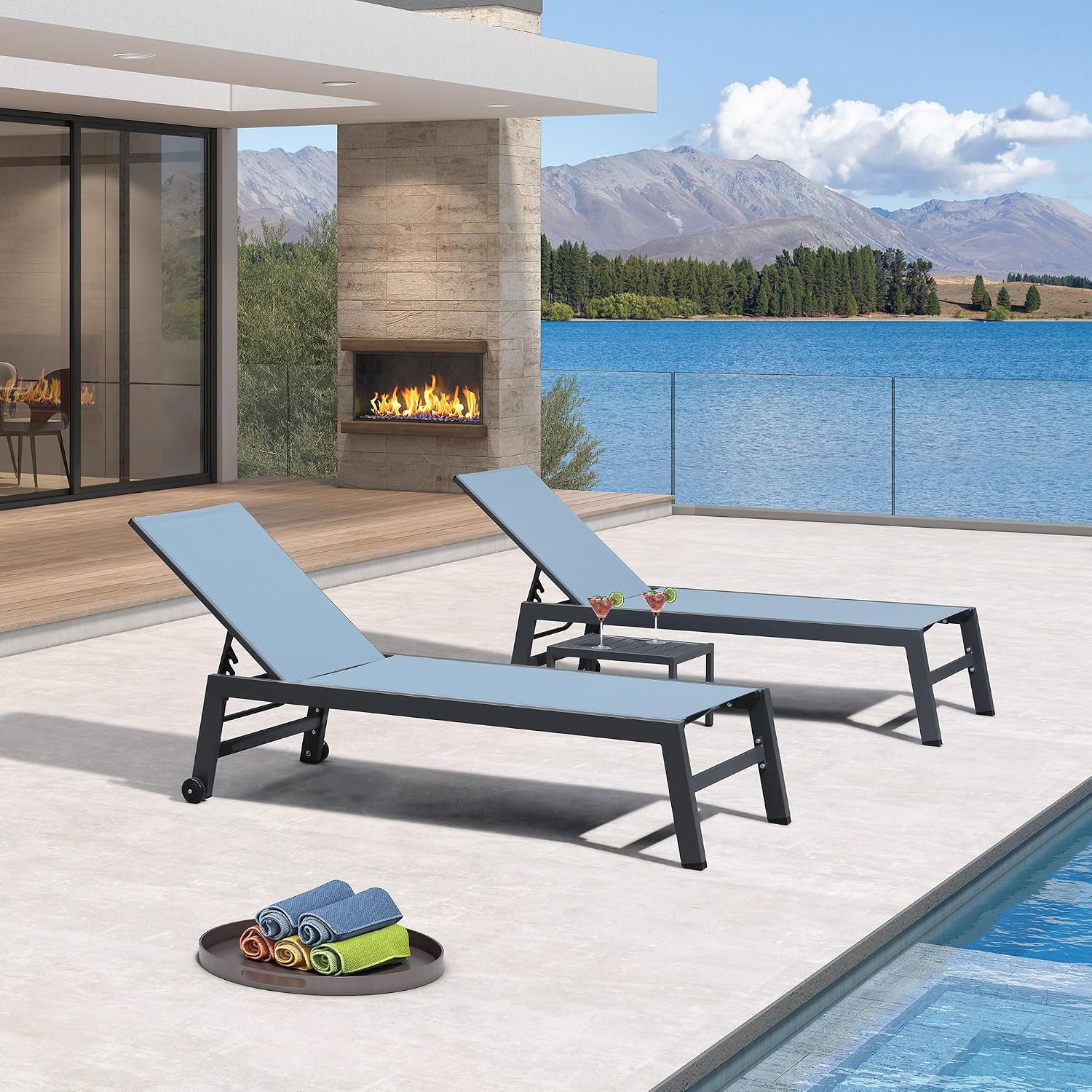 Quick-Dry Textilene Lounge Cha - Outdoor Furniture Quick Dry review and price