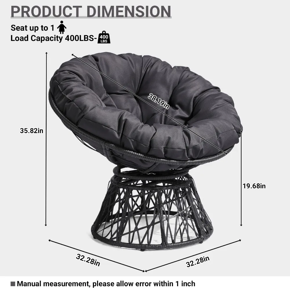 Swivel 3 Garden In/Outdoor Rad - Outdoor Furniture No Cushions review and price
