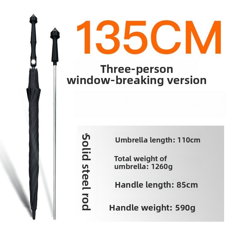 Stainless Steel Self Defense U - Parasol Umbrella Large review and price